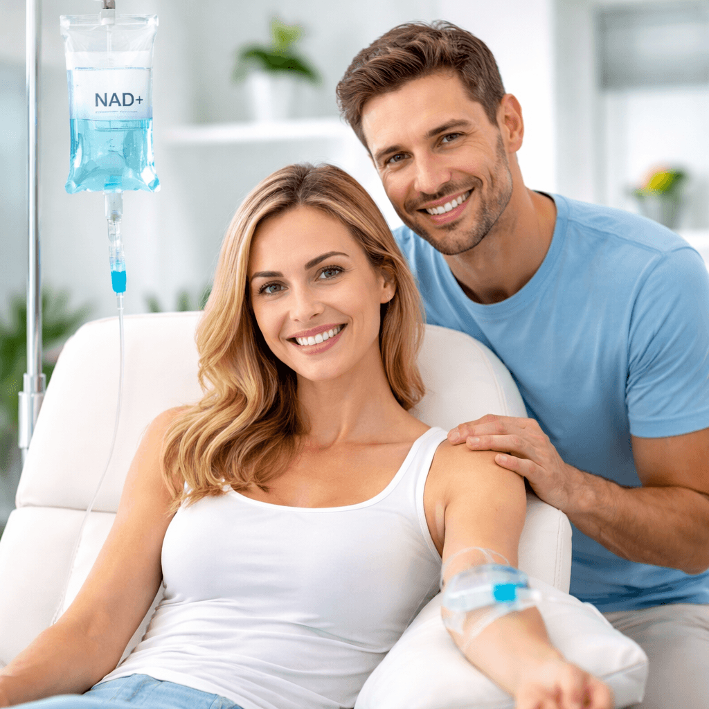NAD+ Therapy  Targeted NAD+ treatments designed to boost energy levels, improve mental clarity, and support healthy aging and recovery.  View Treatments